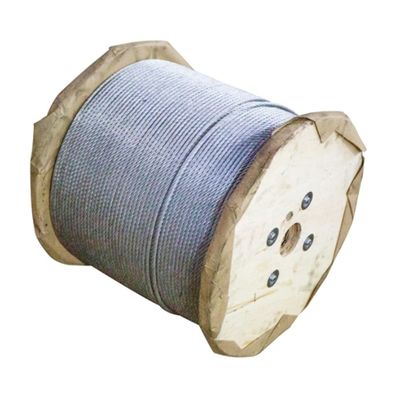 İyi fiyat OEM Galvanized 6*12 6*7 6*19*6*37 Steel Wire Rope for Dry or Grease Applications çevrimiçi