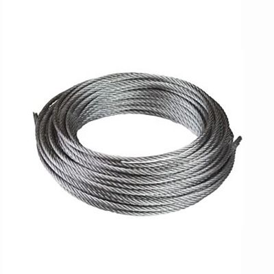 İyi fiyat GB Standard 6*12 7FC 300m Coil Galvanized Steel Wire Rope for Bunding 5mm Diameter and 3mm-20mm Diameter çevrimiçi