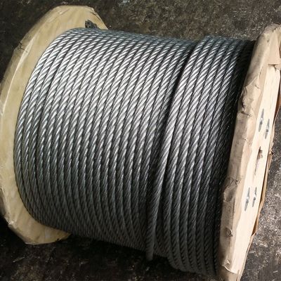 İyi fiyat 6x12 7FC Wire Rope Rope Wire Carbon Steel High Strength 6mm Galvanized Steel Cable Ropes Standard AiSi çevrimiçi
