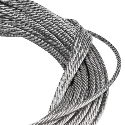 İyi fiyat Industrial Grade AISI 304 7x7 3mm Stainless Steel Wire Rope for Heat and Cold Resistance çevrimiçi