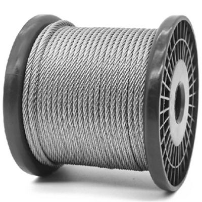 İyi fiyat 6x19 IWRC Stainless Steel Cable Rope Wires Rope T/S 1570Mpa 1000mtrs in Plywood Reel Preformed çevrimiçi