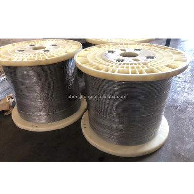 İyi fiyat 304L Stainless Steel Wire Rope Inox Cable 1.5mm 2mm 3mm 4mm 5mm 6mm 7mm 8mm 9mm 10mm for Various Industrial Applications çevrimiçi
