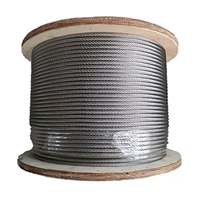 İyi fiyat 15mm Steel Wire Rope 8x26 Left Hand Ordinary Lay 2160N/mm2 Galvanized Compacted S min.196 2 kN for Lifting Tolerance Other çevrimiçi