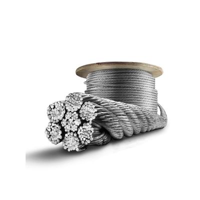 İyi fiyat 8mm 10mm 12mm 14mm 14mm 20mm Galvanizli Çelik Tel İpi / Kablo Çekim Gücü 1570Mpa-2160Mpa ile kaldırma için çevrimiçi