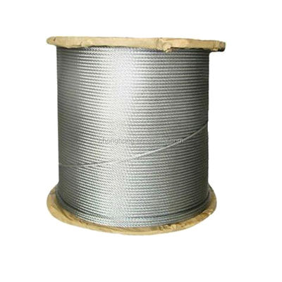 İyi fiyat Ungalvanized 6x36 Steel Wire Rope 12mm to 44mm Diameter Suitable for Various Lifting Applications çevrimiçi