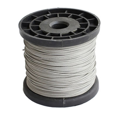 İyi fiyat 6x37 Non-rotation-resistant Stainless Steel Cable Ropes Length 500m/reel for Crane Wire Ropes C Content % 0.08 çevrimiçi