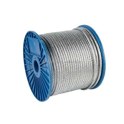 İyi fiyat Soğuk Şekillendirme Çeliği için 6x7 Galvanizli Çelik Halat 4mm Çelik Halat Halatlar çevrimiçi