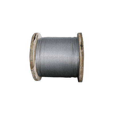 İyi fiyat Asansör Karbon Çelik Sınıfı 9x19 Karışık çekirdekli galvanizli çelik tel ipleri çevrimiçi