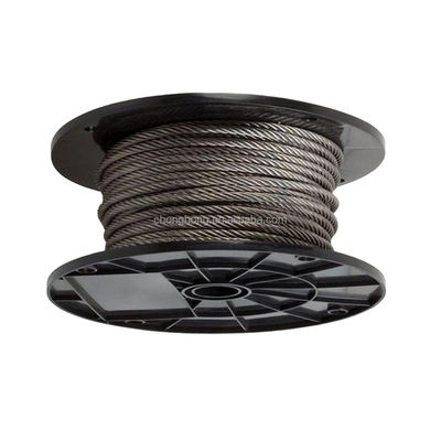 İyi fiyat DIN Standart 3mm 6x19 FC Paslanmaz Çelik 304/316 Tel İpi 4mm 5mm 6mm 7mm 8mm 9mm 10mm 12mm 14mm 16mm 18mm 20mm 22mm 24mm çevrimiçi