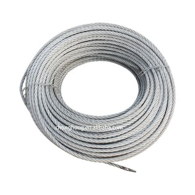 İyi fiyat Yüksek Mukavemetli Kablo Standardı AiSi, Çelik Halat Kaplı Paslanmaz Çelik Kablo İçin çevrimiçi