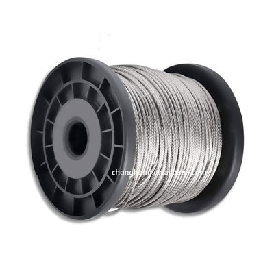 İyi fiyat Çelik Özlü/Fiber Özlü Tel Halat 1/16 Uçak Gergi Galvanizli Kalite Paslanmaz Çelik çevrimiçi