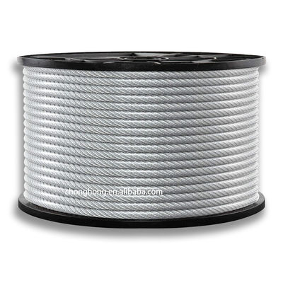 İyi fiyat Parlak Çelik Halat 6x19 6x36 6x41 8x36 6x36 İnşaat İnşaat 6x36 Çelik Öz veya Fiber Öz Parlak çevrimiçi