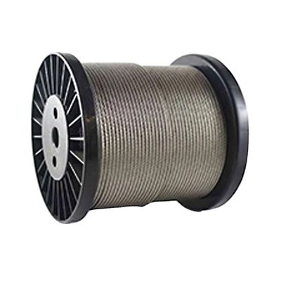 İyi fiyat Paslanmaz Çelik Tensile 6*19W Iwr/6X19W Iwrc 14mm Grease Lubricant Kablo Kırma Servisi ve Tensile Gücü çevrimiçi