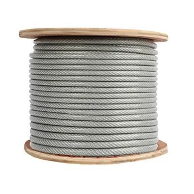 İyi fiyat Özel Soğuk Şekillendirme Çeliği Yüksek Karbonlu Sıcak Daldırma Galvanizli 7X7/7X19 Çelik Halat, Çekme Dayanımı 1370-2160MPa çevrimiçi