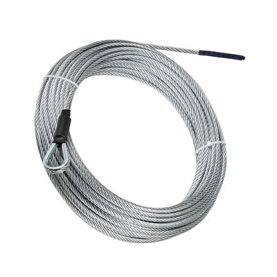 İyi fiyat Alaşımsız 1x19 Galvanizli Çelik Halat 1/16 Galvanizli Uçak Kablosu 100FT Tolerans Diğer çevrimiçi