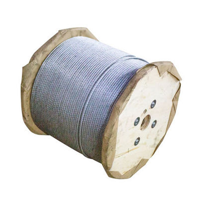 İyi fiyat Galvanizli 6*12 6*7 6*19*6*37 Çelik Halat Ağır Hizmet ve Çok Yönlü İnşaat İçin çevrimiçi