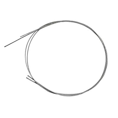 İyi fiyat Alaşımsız 8x7 1x19 1.5mm Paslanmaz Çelik Kontrol Kablosu Tekstil Makineleri için Galvanizli Tel İpi çevrimiçi