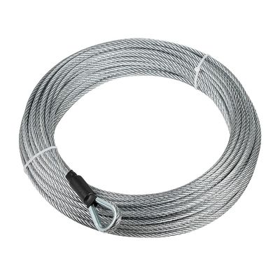 İyi fiyat 700 Lb Kopma Mukavemetli Galvanizli Çelik Halat 5/16 İnç Özel Soğuk Şekillendirme Çeliği ve Diğer İşleme Hizmeti İle çevrimiçi