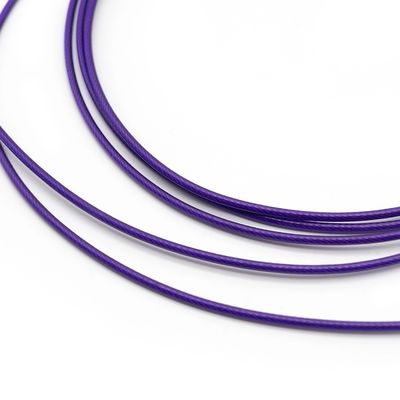 İyi fiyat Paslanmaz çelik 316 İnşaat 7x7 7x19 7/64 İnşaat malzemeleri için PVC kaplı tel ip çevrimiçi