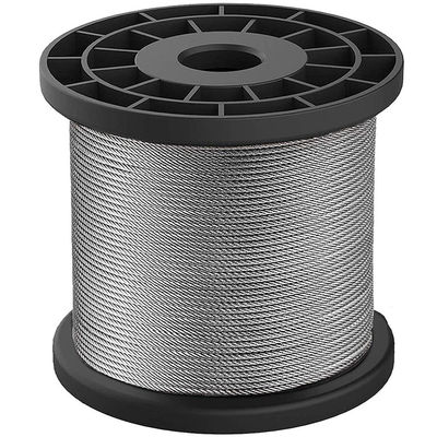 İyi fiyat 1x7 1x19 7x19 7x7 Inox Kablo 316 Çelik Kablo İpler Tel Paslanmaz Çelik Tel İpler cilalı ve düşük C içeriği ile çevrimiçi