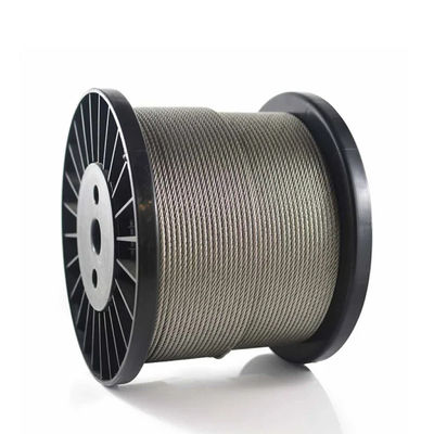 İyi fiyat Kaplamalı olmayan 16 mm kule vinci gerilme kablosu çelik tel standart AiSi için galvanizli çelik halat çevrimiçi