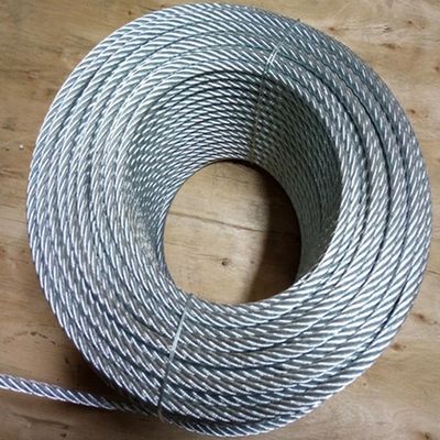 İyi fiyat 100ft Bobinler 6x19 IWRC Galvanizli Çelik Halat Halatlar Tel Halat 3/32