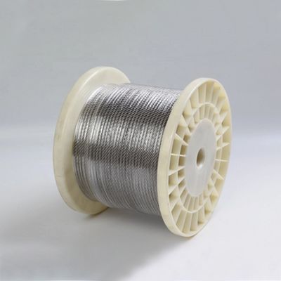 İyi fiyat 1*19 Çelik Halat Tel Halat Telleri ss304 ss316 0.9mm Inox Kablo, Korozyona ve Aşınmaya Karşı Mükemmel Direnç İçin çevrimiçi