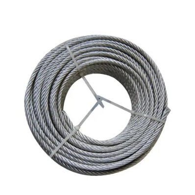 İyi fiyat Özel Soğuk Başlıklı Çelik 6x19 WSC 7x19 Taşıyıcı Kemeri için Çelik Tel İpi 304/316 çevrimiçi