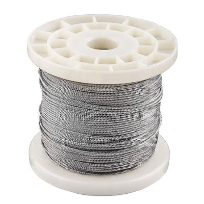 İyi fiyat Kişisel Yapılandırma Diametresi Paslanmaz Çelik 316 Tel İpi 1x7 ss304 ss316 Gym Kablo İhtiyaçları için Inox Kablo çevrimiçi