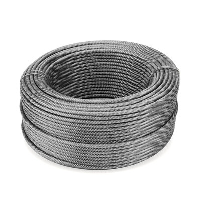 İyi fiyat B2B Pazarlarında Diğer İşleme Hizmetleri için Özelleştirilmiş 7X19 Zipline Kiti Galvanizli Uçak Çeliği Kablo çevrimiçi