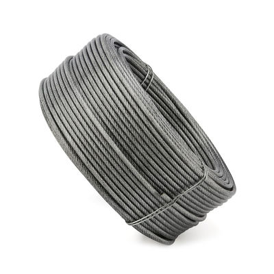 İyi fiyat Galvanizli Uçak Kablosu 7X19 304 Paslanmaz Çelik OEM Kabul ile Yüksek Güçlü Çelik Tel Kablo çevrimiçi