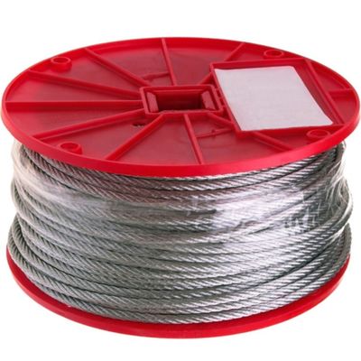 İyi fiyat 7x19 Mil-Sepc-DTL-83420 Galvanizli Uçak Kablosu Çelik Kablo Halat Telleri 1/4