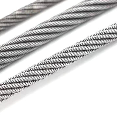 İyi fiyat 6x25fi 6mm-50mm Karbon Çelik İnşaatı için Alloy olmayan Kablo İpleri çevrimiçi