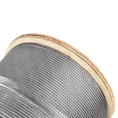 İyi fiyat DIN Standard 6mm-50mm Galvanizli Çelik Tel Halat Vinç İçin Karbon Çelikten Yapılmış çevrimiçi