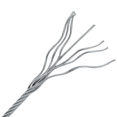 İyi fiyat Rustproof Steel Wire Rope 304 Stainless Steel Cable For Bundling Outdoor 7X19 çevrimiçi
