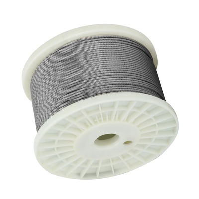 İyi fiyat AISI SUS316 7X19 Paslanmaz Çelik Çelik Tel İpi Deniz Yapımı için Tolerans ± 1% Garanti çevrimiçi