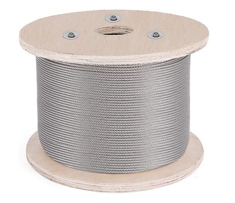 İyi fiyat ISO14001 Certified Steel Wire Rope Deck Stainless Wire Rope 1/8
