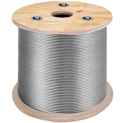 Çelik Halat Galvanizli 8mm 10mm 12mm 8*19s 8X19s Sfc Asansör Regülatör Halatı Kablo