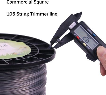 İyi fiyat 5 LB Commercial Square Trimmer Line High Strength Inner Core Fits Most Trimmer Mowers Customized Color çevrimiçi