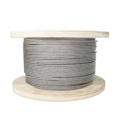 İyi fiyat 150fts Standard AiSi 7x7 Steel Wire Cable SS 7*7 Stainless Steel Wire Rope Industrial çevrimiçi