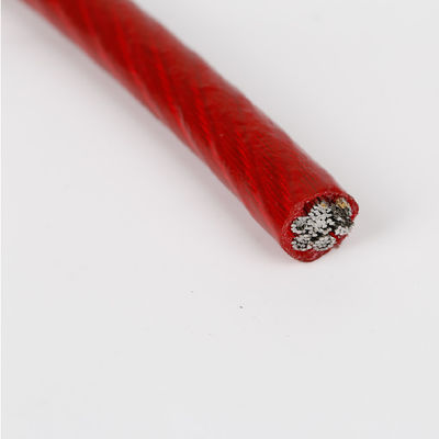 İyi fiyat Zorlu Koşullar İçin 7x7 / 7x19 Galvanizli Çelik Halat PVC Kaplı Çelik Tel Halat Tel Ölçüsü 5/32 inç - 7/16 inç çevrimiçi