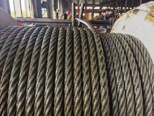 İyi fiyat Çeşitli Uygulamalar İçin Özelleştirilmiş Galvanizsiz Karbon Çelik Uçak Kablosu çevrimiçi