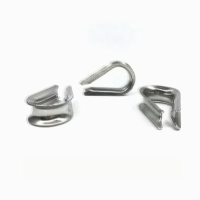 İyi fiyat 12PCS M10 Stainless Steel Thimble for Pull-Line Fitting and 3/8 Inches Diameter Wire Rope çevrimiçi