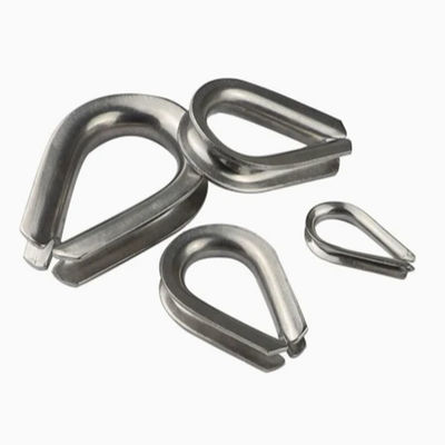 İyi fiyat European Type Heart-Shaped Wire Rope Thimble with Manufacturers Fastener Stainless Steel çevrimiçi