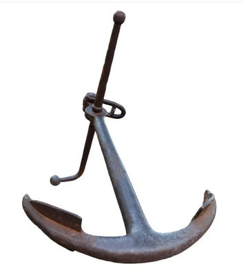 İyi fiyat Black Coated Stainless Steel Forged Admiralty Anchor Weight 1000-3000kg for Ship Marine çevrimiçi