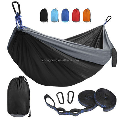İyi fiyat Outdoors Backpacking Survival or Travel Single & Double Parachute Hammocks/camping Hammock çevrimiçi