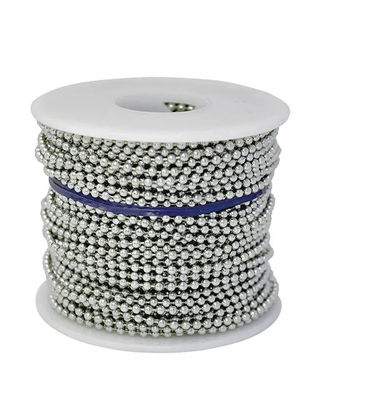İyi fiyat Stainless Steel Metal Ball Chain Necklace Bead Chain Roll çevrimiçi