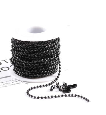 İyi fiyat Function Roller Chain Stainless Steel Pre-Cut 2.4mm Ball Chain for Dogtag Customized Size Rustproof çevrimiçi