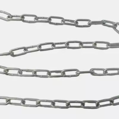 İyi fiyat 3mm Wholesale High Quality Q235 Welded Zinc Galvanized Link Chain For Outdoor çevrimiçi