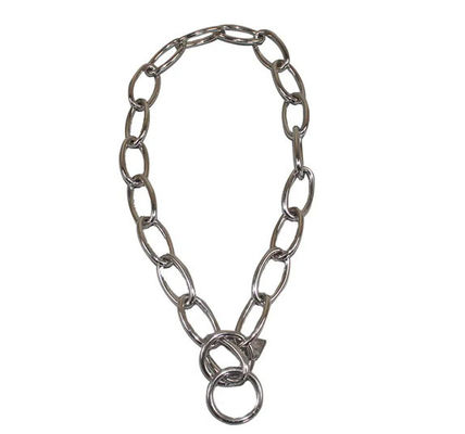İyi fiyat Wholesale 304 Stainless Steel Pet Dog Training P Chain Necklace Dog Collar çevrimiçi